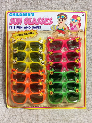 Children's Sunglasses new, pack of 12, vintage toy