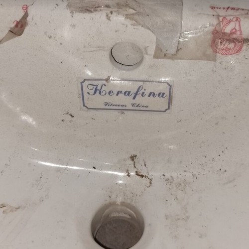 Kerafina porcelain sink basin like new