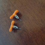 Stud earrings new without packaging
