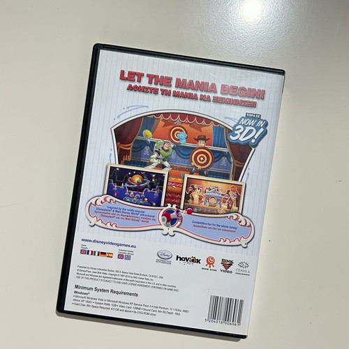 Toy Story Mania PC game like new, Greek edition