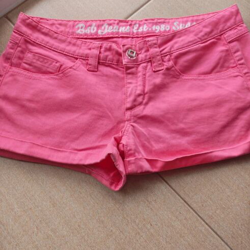 Bsb pink shorts like new, mid-rise mini