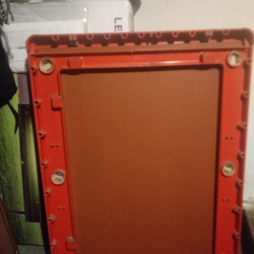 Vintage bathroom mirror used with small defect