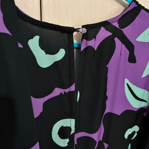 Karavan dress S/M like new, black and purple