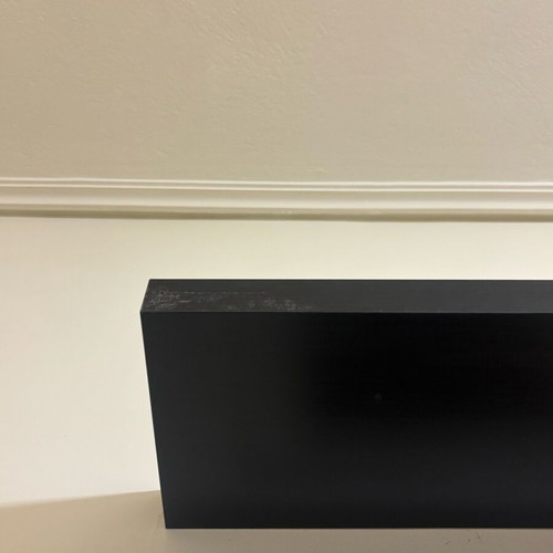 Black shelves set of 3 like new for books and decoration