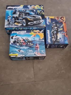 Playmobil Top Agents 3 set like new