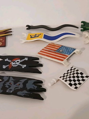 Playmobil flags pack of 14 pieces