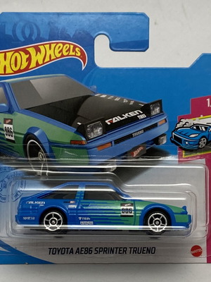 Toyota AE86 Sprinter Trueno Falken Hot Wheels Mainline HW Drift 2021 new