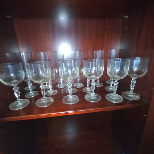 Crystal glasses like new