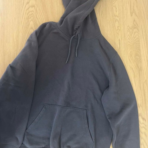H&M men's grey medium relaxed fit hoodie like new