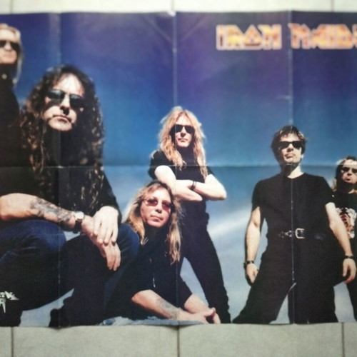 Iron Maiden poster used