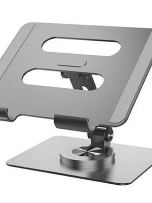 Tablet Stand with Adjustable Arm in Gray, like new