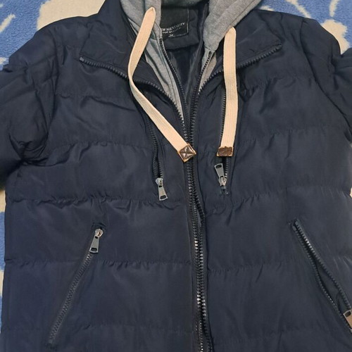 New mentality winter jacket blue size M used