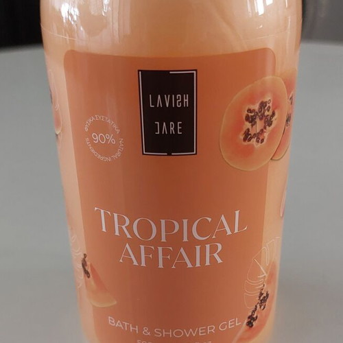 Lavish Care Tropical Affair Bath & Shower Gel 500ml new