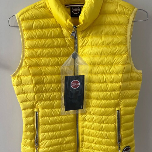 Colmar vest yellow women's size 38 new