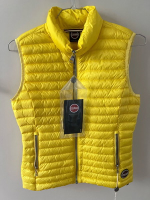 Colmar vest yellow women's size 38 new