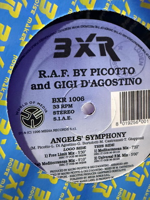 Raf by Picotto Angels Symphony CD like new, electronic