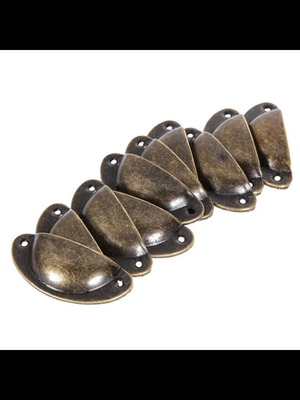 Bronze handles cup pulls set of 10 new