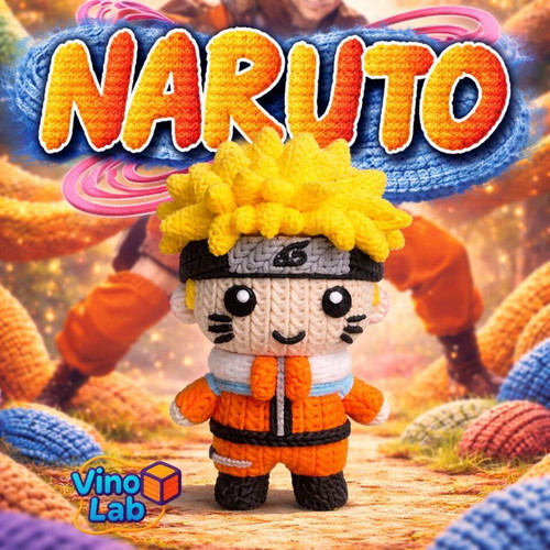 Naruto 3d Printed Figure New