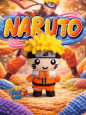 Naruto 3d Printed Figure New
