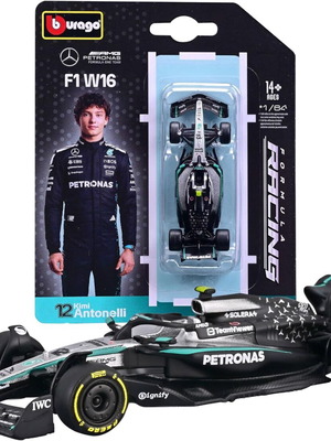 Mercedes Benz F1 miniature car 1:64 Kimi Antonelli