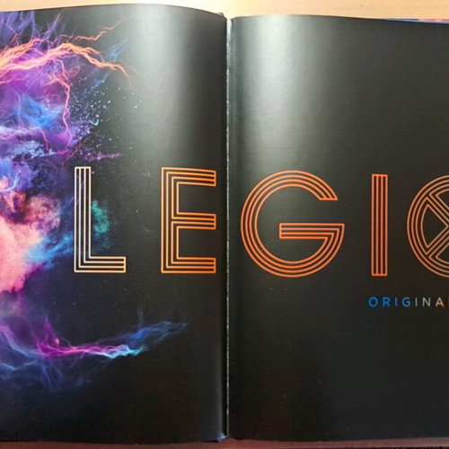 Legion Fox TV Show Book collectible, hardcover