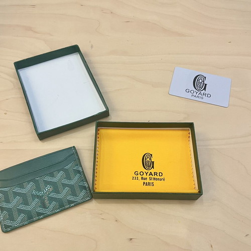 Goyard wallet new, green, A To Z Greek