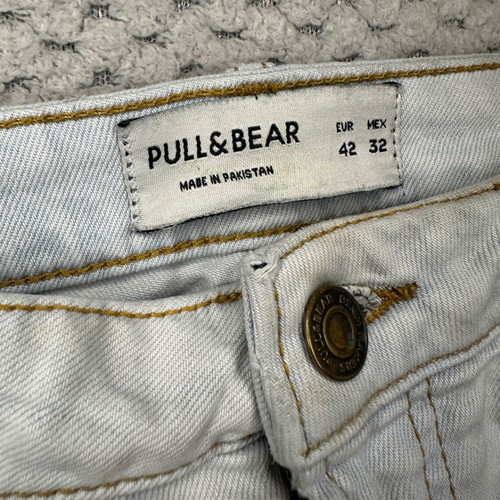 Pull & Bear blue jean pants used, size S/M