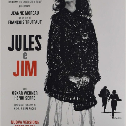 Jules and Jim Authentic Movie Poster 2019 Like New