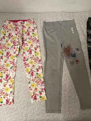 Zara girls' leggings set of 4, age 10
