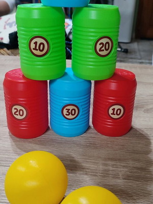 Can Toss preschool target game like new