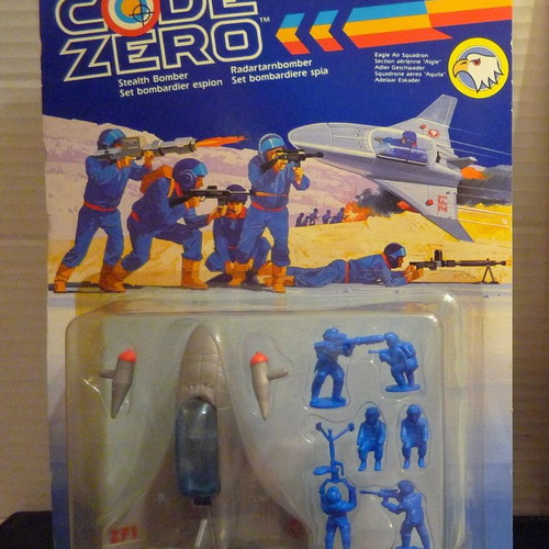 Code Zero Stealth Bomber 1989 intact