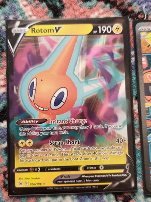 Pokémon Rotom cards new in protective case