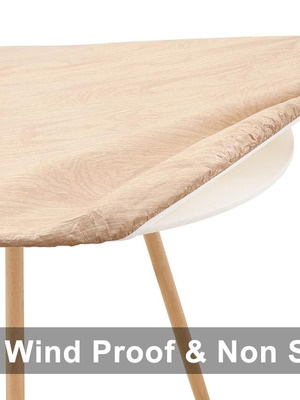 Waterproof Tablecloth with Elastic for Round Table Diameter 110 New