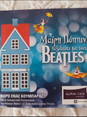 CD Mary Poppins Travels with the BEATLES new