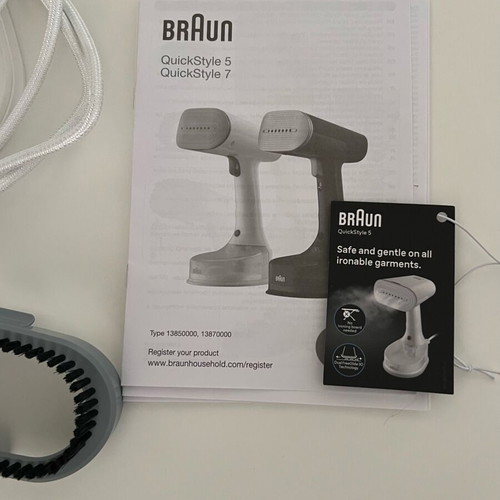 Braun QuickStyle 5 steam system like new
