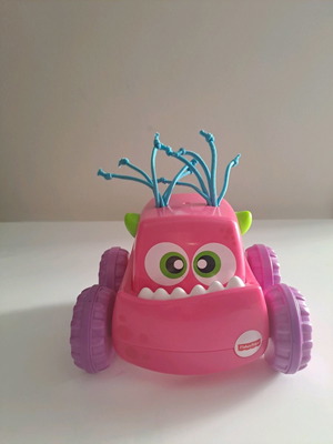 Fisher Price pink vehicle used Press N' Go
