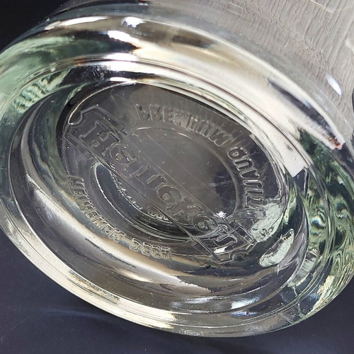 Heineken large beer glass stein 500ml, collectible