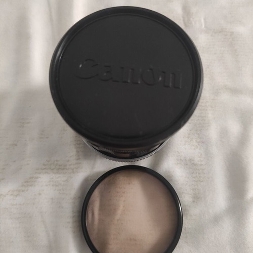 Canon FL 35mm f/2.5 wide-angle lens with HOYA 58mm 81A filter