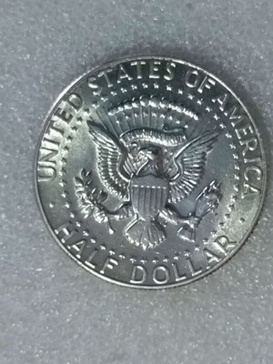 Silver US Half Dollar Kennedy 1969 like new
