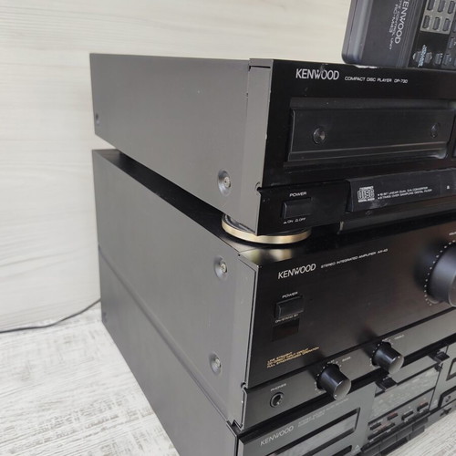 Kenwood AX-43 Stereo System with DP-730 CD Player and RC-M43 Remote