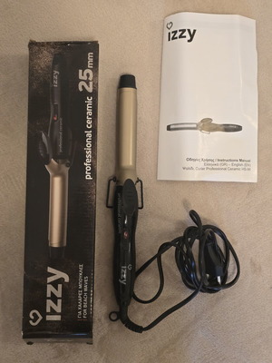 Izzy Professional Ceramic Curling Iron 25mm HS-96