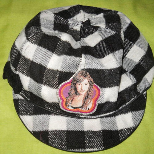 Patty girls hat used, size XS, black and gray