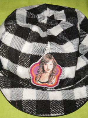 Patty girls hat used, size XS, black and gray