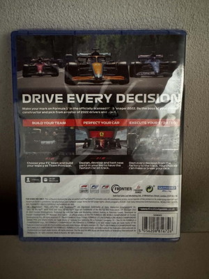 F1 Manager PS5 new with plastic wrap