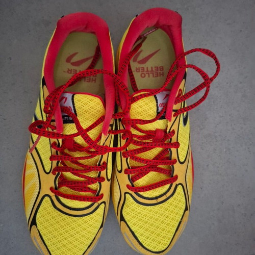 Newton Gravity III men's running shoes used, size US 8.5 EU 41.5