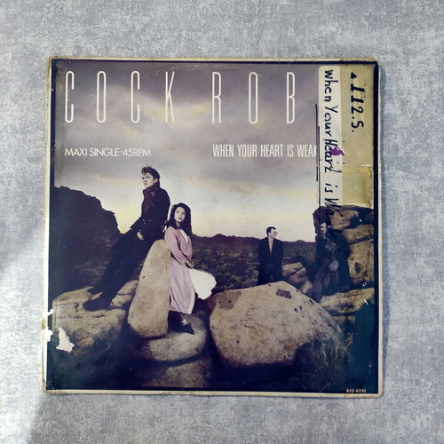 Cock Robin When Your Heart Is Weak Dance Mix 12'' Vinyl Maxi Single used