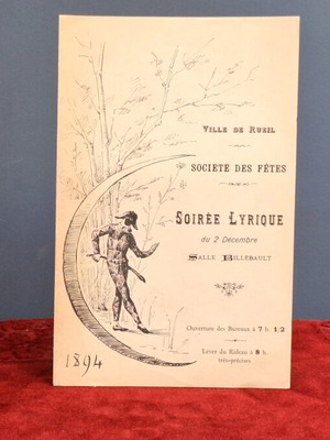 Old French brochure like new