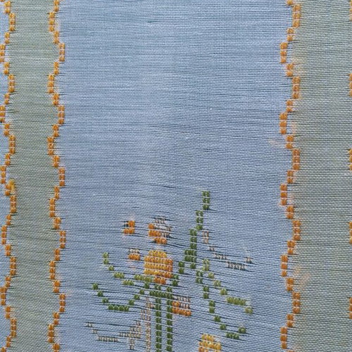Vintage tablecloth from Crete handmade