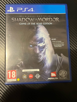 Middle-earth: Shadow of Mordor Game of the Year Edition παιχνίδι PS4