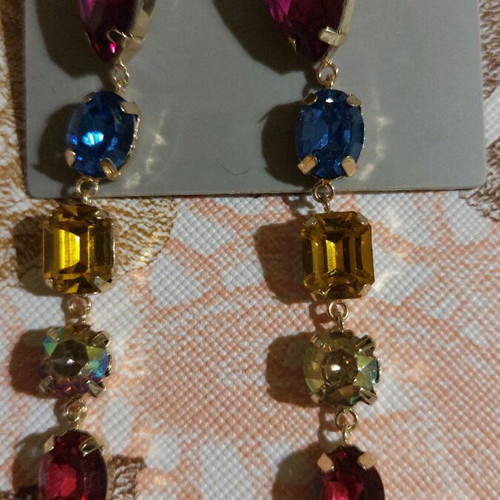 Colorful earrings new